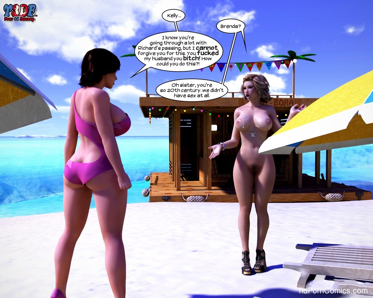 Y3DF – Who Did It 390 free sex comic